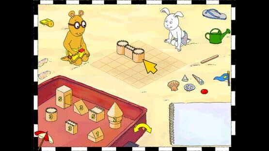 Arthur's Sand Castle Contest — screenshot 2