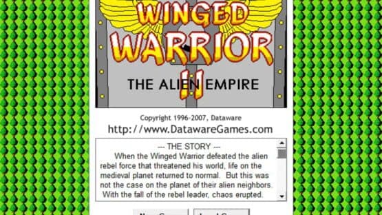 Winged Warrior II: The Alien Empire — screenshot 1