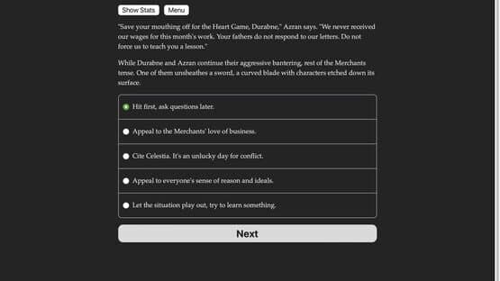 Games of the Monarch's Eye — screenshot 2