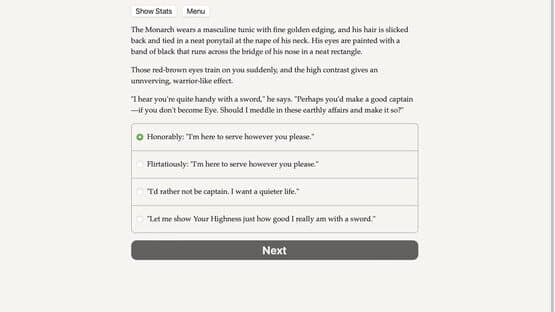 Games of the Monarch's Eye — screenshot 3