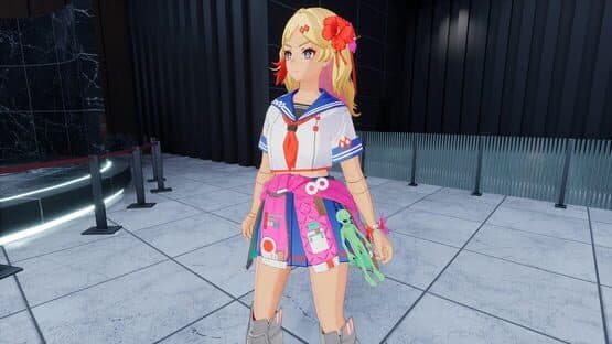 Full Metal Schoolgirl: Accessory - "Grey Alien" in 2 Color Varieties — screenshot 2