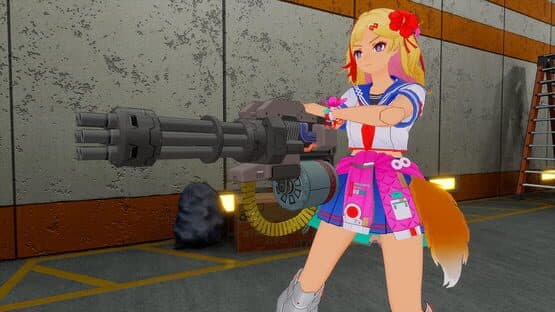 Full Metal Schoolgirl: Accessory - "Fox Tail" in 2 Color Varieties — screenshot 3