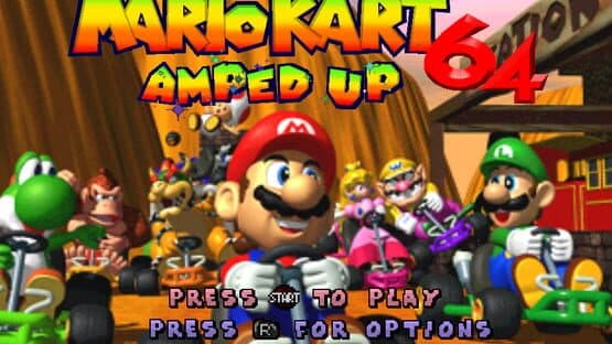 Mario Kart 64: Amped Up - Version 3 — screenshot 1
