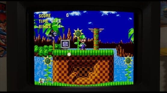 Luigi in Sonic the Hedgehog — screenshot 4