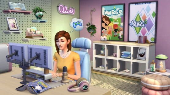The Sims 4: Comfy Gamer Kit — screenshot 2