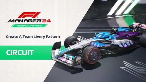 F1 Manager 2024: Abstract Livery Pack — screenshot 1