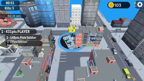 Hole io: Egypt Edition — screenshot 1