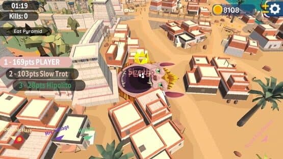 Hole io: Egypt Edition — screenshot 4
