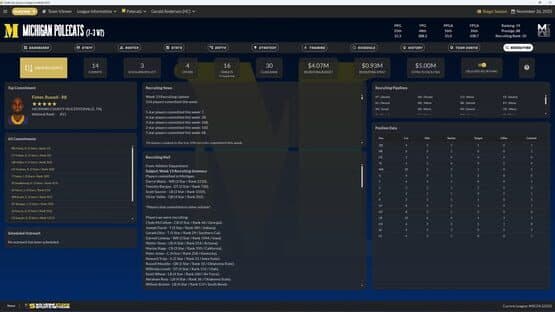 Draft Day Sports: College Football 2026 — screenshot 1