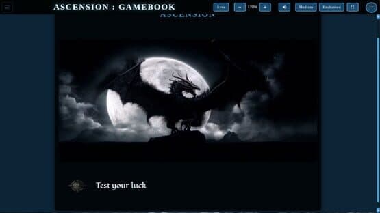 Ascension Gamebook — screenshot 1