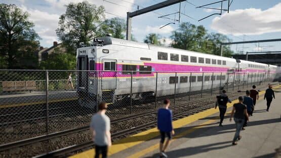Train Sim World 5: MBTA Providence/Stoughton Line HSP46 Pack — screenshot 3