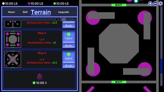Neon Idle — screenshot 3