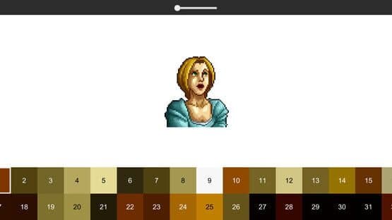 Color by Number: Medieval Portrait — screenshot 1