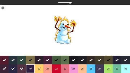 Retro-Pixel Color Palette: Color by Number — screenshot 1