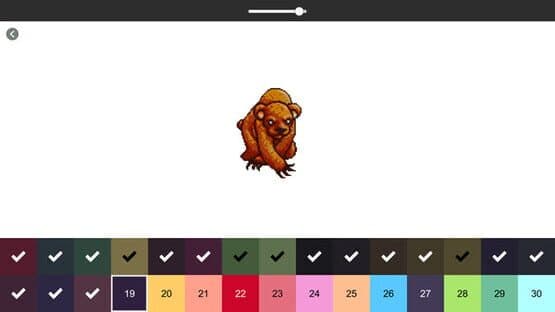 Retro-Pixel Color Palette: Color by Number — screenshot 2