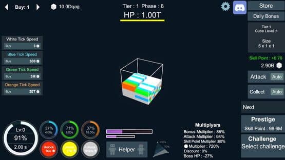 Incremental Cubes — screenshot 2
