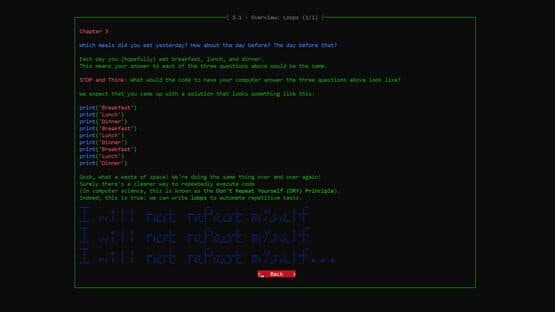 Learn Programming: Python - Retro — screenshot 4