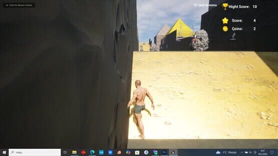 Man Without Clothes Runner — screenshot 1