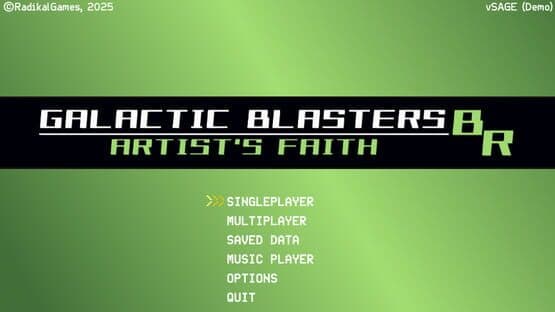 Galactic Blasters BR: Artist's Faith — screenshot 1