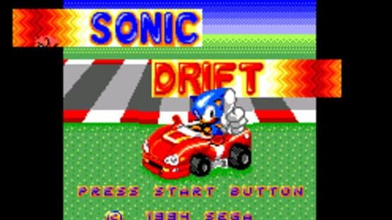 Sonic Drift GG2SMS — screenshot 1
