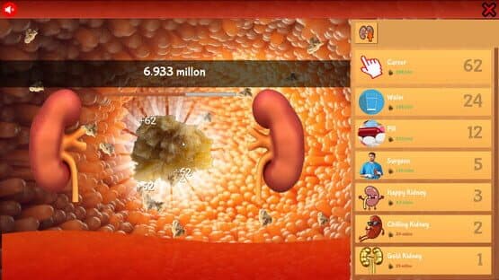 Kidney Stone Clicker — screenshot 1
