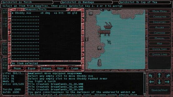 Cyclopean II: The Dreamlands — screenshot 5