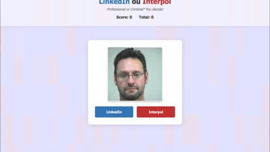 LinkedIn or Interpol — screenshot 1