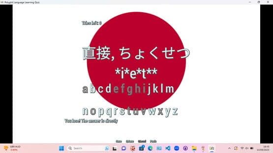 Polyglot Language Learning Quiz — screenshot 1