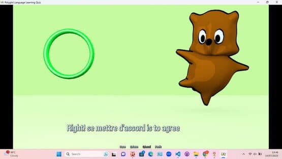 Polyglot Language Learning Quiz — screenshot 2