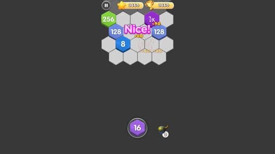 Hexa Fusion 2048 — screenshot 1