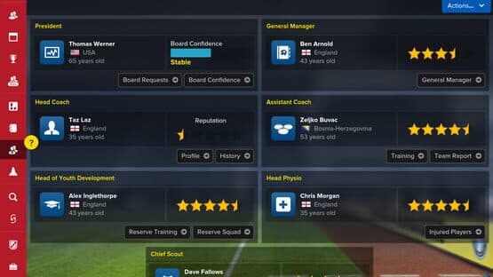Football Manager Touch 2016 — screenshot 1