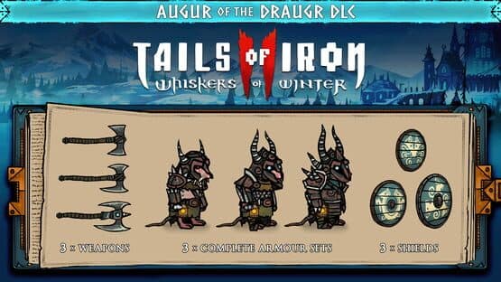 Tails of Iron II: Whiskers of Winter - Augur of the Draugr Armour Pack — screenshot 1