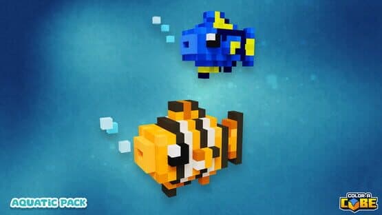 Color-A-Cube: Aquatic Pack #1 — screenshot 2