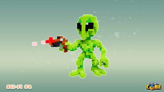 Color-A-Cube: Scifi Pack #2 — screenshot 1