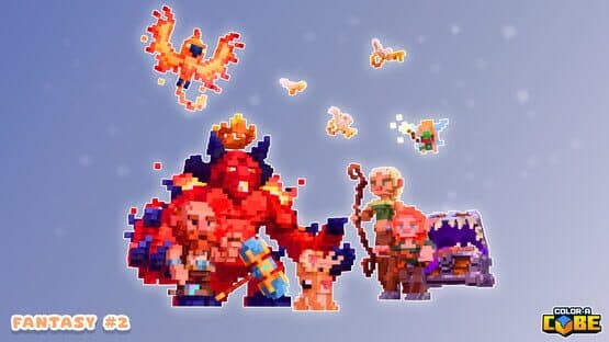 Color-A-Cube: Fantasy Pack #2 — screenshot 1