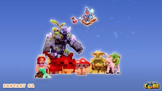 Color-A-Cube: Fantasy Pack #1 — screenshot 1