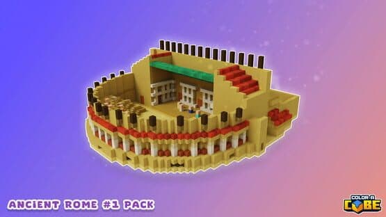 Color-A-Cube: Ancient Rome Pack #1 — screenshot 8