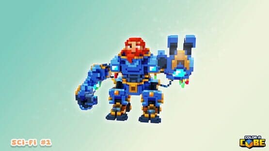 Color-A-Cube: Scifi Pack #1 — screenshot 8