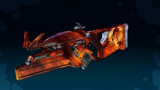 Borderlands 4: Firehawk's Fury Weapon Skin — screenshot 1
