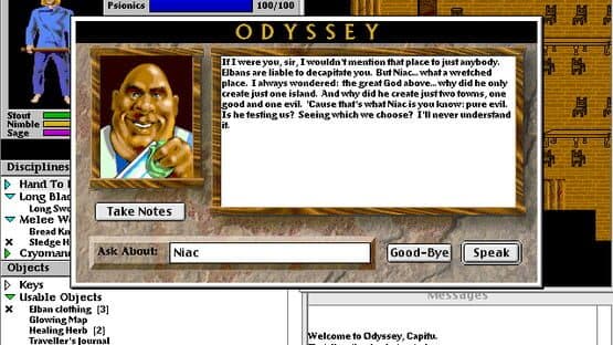 Odyssey: The Legend of Nemesis — screenshot 1