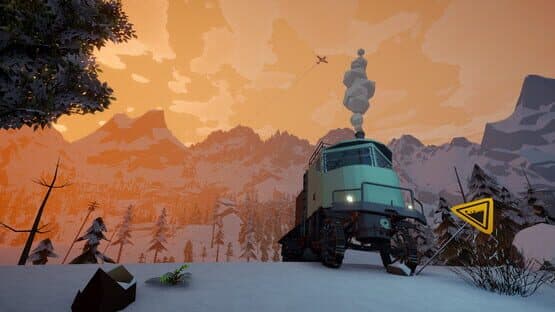 Snow Steam Trail — screenshot 1