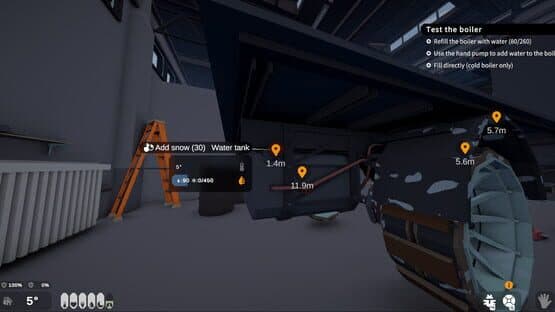 Snow Steam Trail — screenshot 4
