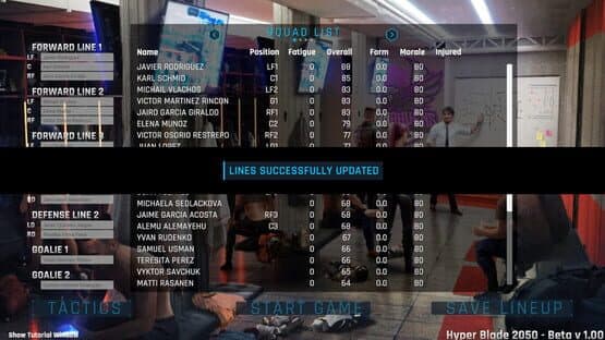 HyperBlade 2050: Dystopian Sports Manager — screenshot 2