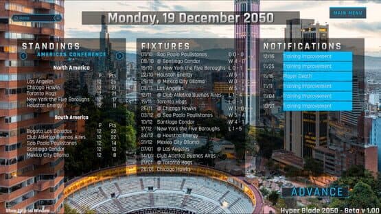 HyperBlade 2050: Dystopian Sports Manager — screenshot 4