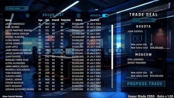 HyperBlade 2050: Dystopian Sports Manager — screenshot 5
