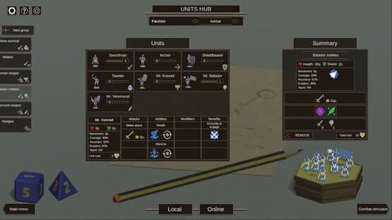 Tabletop Fantasy War — screenshot 4