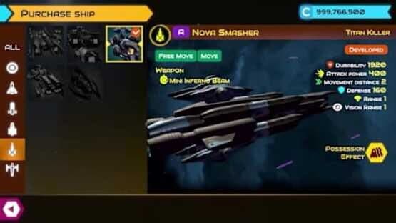 Star Titans: War of the Galaxy — screenshot 1
