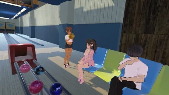 Kareshi no Mawari ni itara Iya na Onna Tomodachi wo Kobushi de Wakaraseru Game — screenshot 5