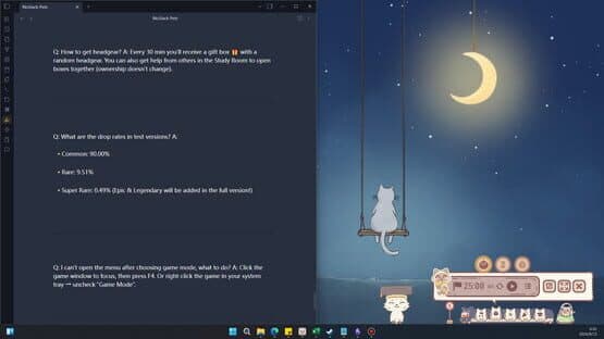 NoSlack Pets: Lo-Fi Paws — screenshot 1