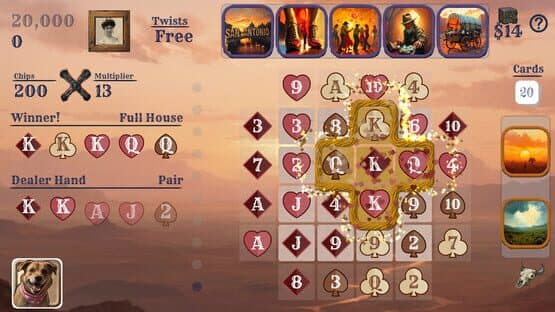 Texas Twist Poker 3 Bandit's Run — screenshot 1